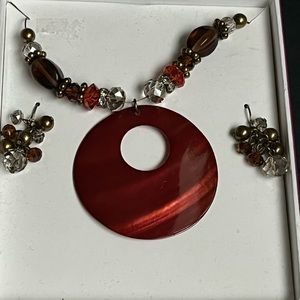 💖 3/$15 NWT Necklace and Earrings Set